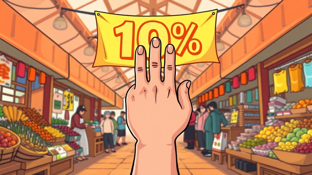 디지털 온누리상품권, 이렇게 써보세요! (cartoon 스타일)
