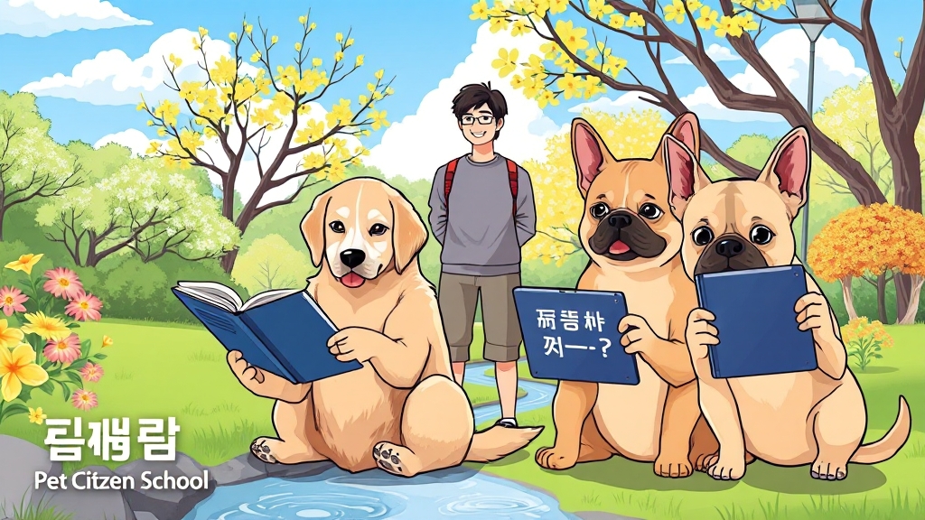 다양한 교육 프로그램 (illustration 스타일)